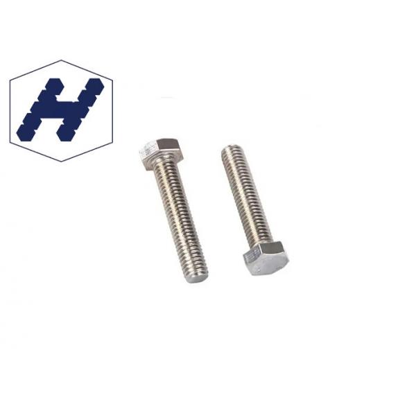 Quality M10 Threaded Stud Bolt Din934 Hex Head Bolt Nut Titanium Plating Bolts And Nuts for sale
