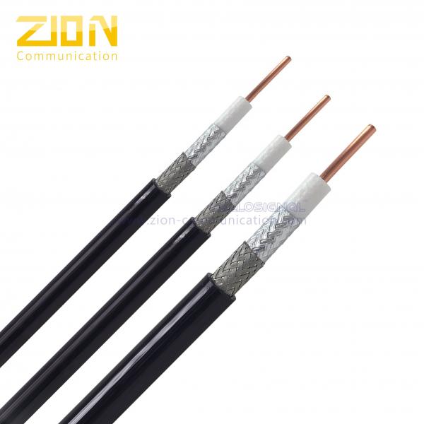 Quality TC Braiding Low Loss 400 50 Ohm Signal Coaxial Cable for Mobile Antennas for sale