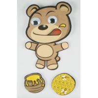Quality Little Cute Bear Stickers , Cartoon Wall Stickers For Boys Paper + PET Material for sale