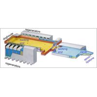 Quality ISO 14001 300TPD Cross Fired Regenerative Furnace for sale