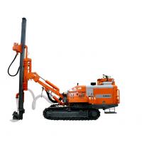 Quality Separated DTH Surface Rock Drill Rig With 60kw Diesel Engine for sale