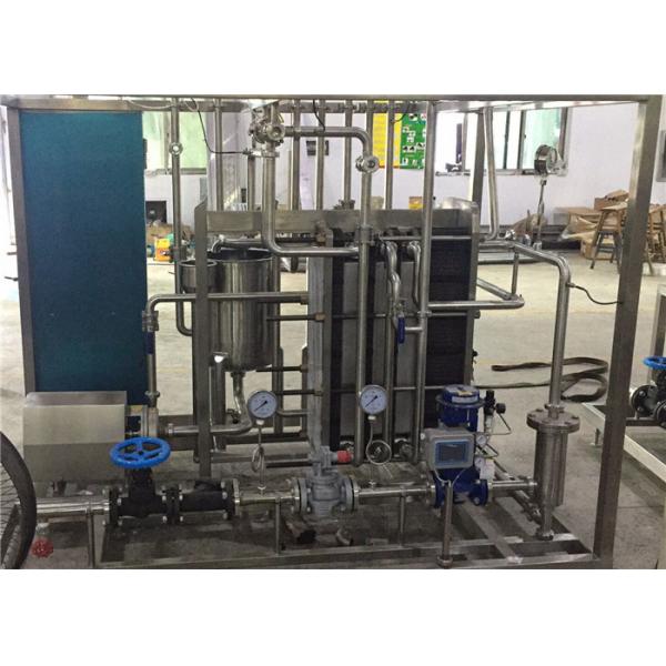 Quality 2000LPH Automatic Milk Pasteurization Machine / UHT Milk Processing Plant for sale
