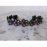 China Handmade Crystal Beads Flowers Collar for Children Decoration Dance Wear Accessories factory