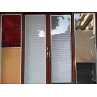 China Door With Built In Mini Blinds Between Glass 5 19A 5MM Sound Insulatioin 2.1M factory