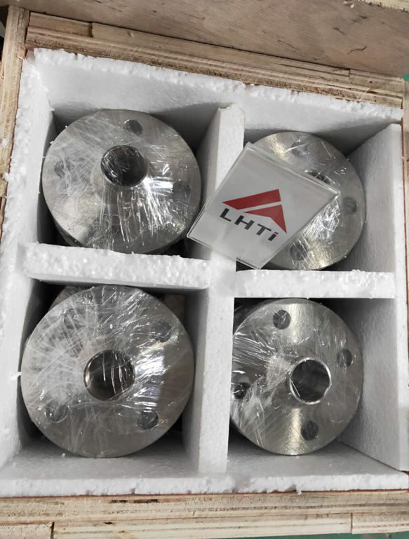 gr12 titanium welding neck flange uns r53400 ti typ 11 pn 25