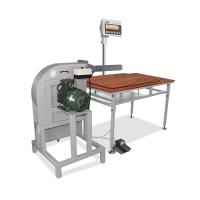 Quality 1.5 Kw Power Fiber Filling Machine 100 - 150 Kg / H Capacity With Scale for sale