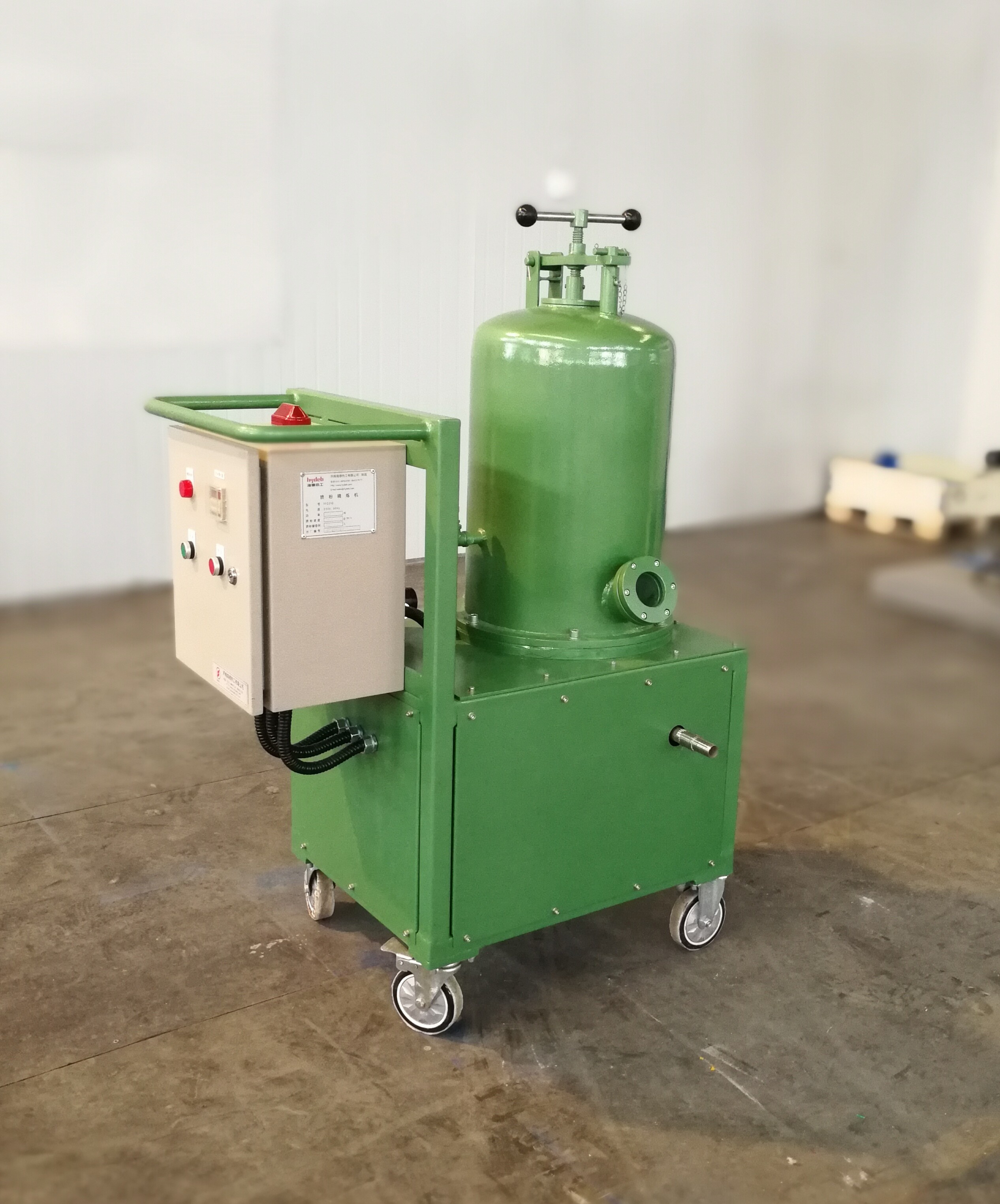 China 0.2 Mpa Refining Flux Injection Machine Green Refining Flux Equipment 30L 80L for sale