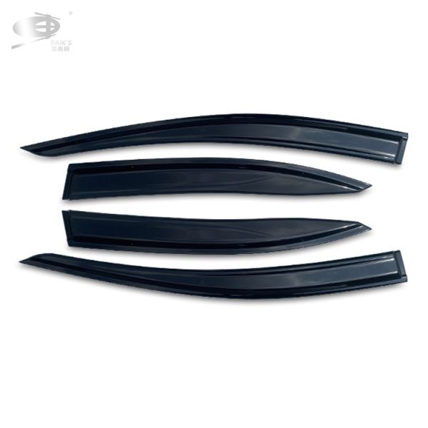 Car Window Visor 3M Tape Auto Rain Guards , Car Window Guards For