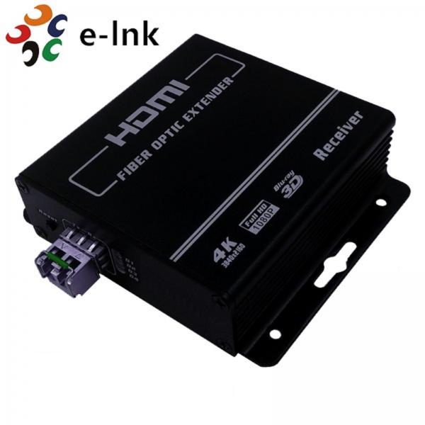 Quality Fiber Converter 60KM 4K HDMI Video Fiber Optical Extender Over Ethernet With EDID for sale