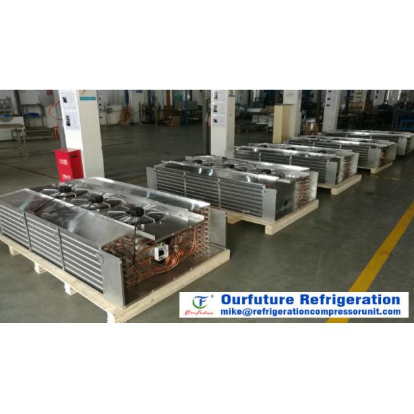 Quality Lightweight Unit Cooler Evaporator / Air Cooling Unit With Hot Gas Defrosting For Cold Storage for sale