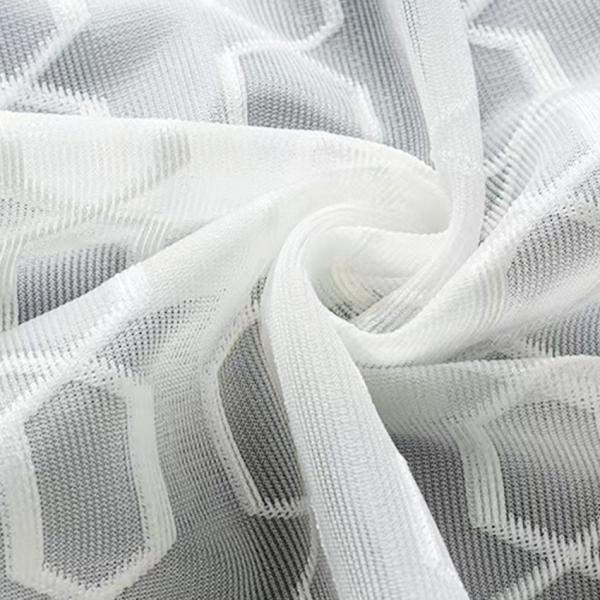 Quality Semi Transparent Polyester Athletic Mesh Fabric 3d Polyester Mesh Fabric for sale