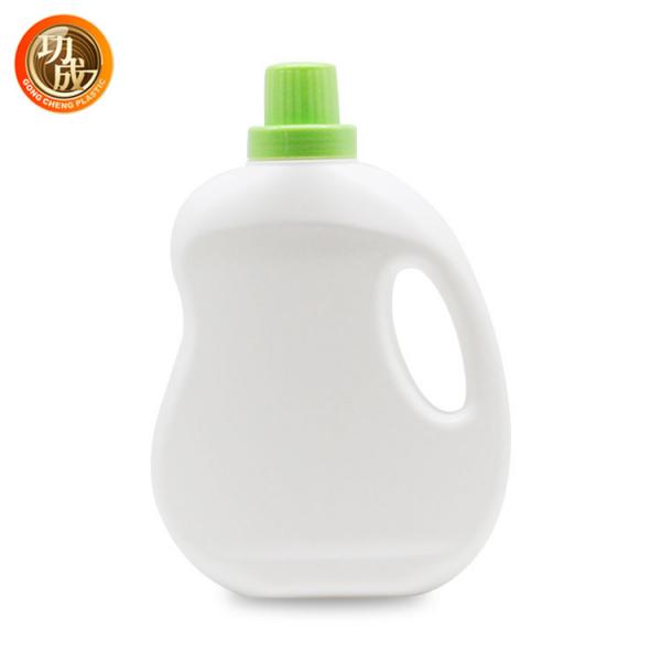 Quality Empty 1L HDPE Liquid Detergent Bottle Containers Custom Size Logo for sale