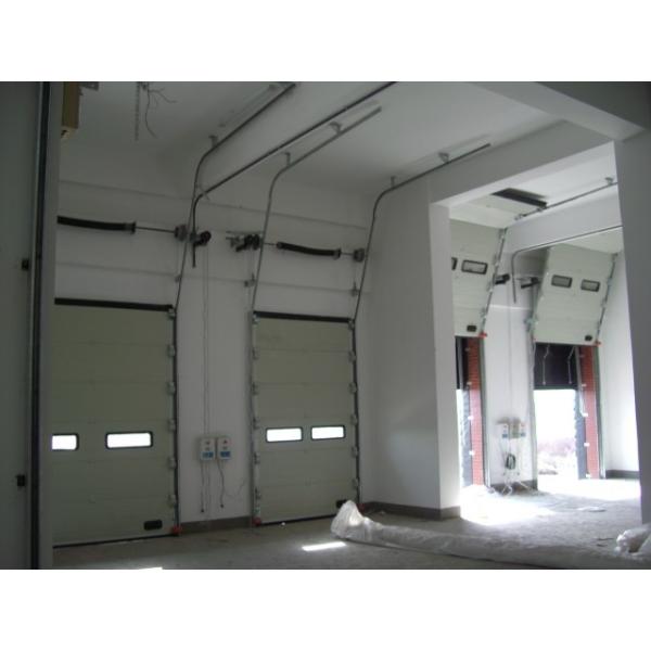 Quality Anti Wind 23bd Overhead Sectional Door Powder Coated With Great Surface China manufacturer apartment project for sale