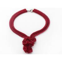 China Fashion natural most beautiful RED coral necklace women Jewelry wholesale from China factory