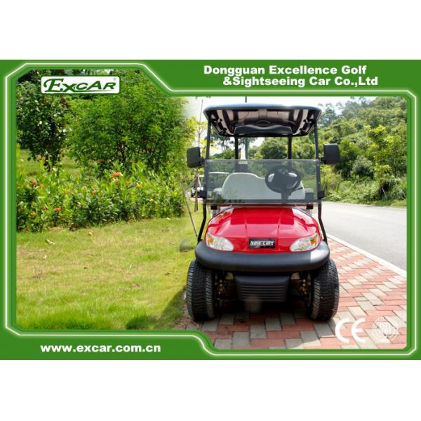 Quality EXCAR Electric Golf Car 2 Person 48V Trojan Battery / Curtis Controller for sale