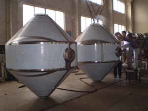 Quality 2000L Rotary Double Cone Vacuum Drying Machine for sale