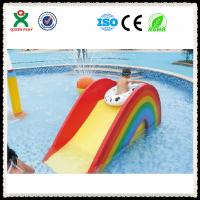 China Fiberglass Water Slide Colorful Water Slide for Kids QX-082A factory