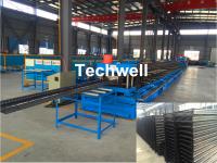 China CT100-600 Electric Cable Ladder Roll Forming Machine for Making Steel Cable Tray Ladder Profile Sheets factory