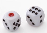 China Plastic Induction Dice Cheating Device With Wireless Vibrator For Cheating Dice Games factory