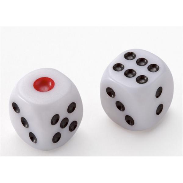 Quality Plastic Induction Dice Cheating Device With Wireless Vibrator For Cheating Dice for sale