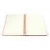 China Cardboard Spiral Bound Book Printing , Custom Notebooks Office Supply factory