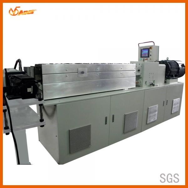 Quality 27mm Dia Counter Rotating Twin Screw Extruder Split Casting Barrel Structure for sale
