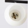 China ECOBRT Bathroom Vanity Lights,Black Finish 3-Light and Glass lampshade Adjustable arm,E14 Bulb … factory