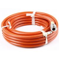 Quality Orange ID 1/4" 5/16" 3/8" Short Air Hose Assembly With Quick Couplers for sale