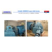 Quality Small Impulse Water Turbine / Turbine Hydro Turbine With Generator And Speed for sale