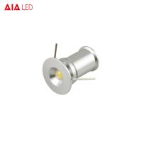 China D20xH25mm,cut size:15mm 1W mini recessed chrome indoor LED spot light for watch shop factory