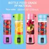 China Wireless Portable Blender Home Appliances USB Mixer Electric 380ml Juice Smoothie Machine factory