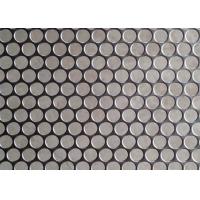 Quality PVDF Round Hole Perforated Metal Mesh 1.22*2.44m for sale