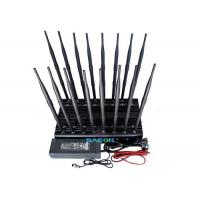 Quality 16 Channels 38w Wifi Signal Jammer 2.4G 5.8G For Meeting Rooms / Museums for sale