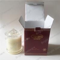 China 100% natural soy scent candle container in stock factory
