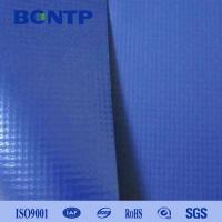 China 550gsm-680gsm PVC Coated Tarpaulin Fabric Unisign Waterproof PVC Tarps factory