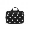 China Wave Point Print Polyester Travel Toiletry Bag factory