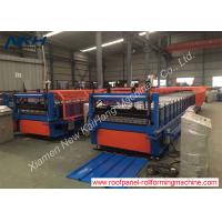 China Malaysia standard 760 roofing panel rolling machine, 0.18mm thick, PPGL factory