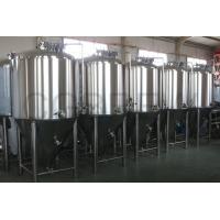 China 1000L food grade stainless steel fermentation tanks mirror polished for beer brewing in hotel and brewery for sale
