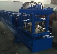 China Manual Decoiler Shutter Roll Forming Machine 40GP Container , Cold Roll Forming Machine factory