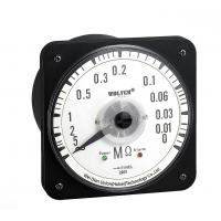 china 80 * 80mm Round Type AC Insulation Resistance Meter With Relay Alarm