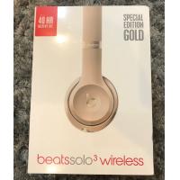 China Beats by Dr. Dre Solo3 Wireless Headband Headphones - Gold Excellent Condition factory