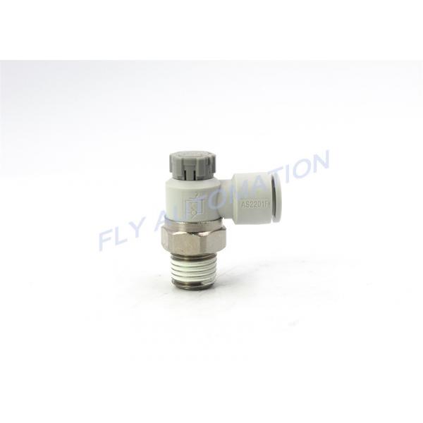 Quality AS2201F-01-10S Speed Control Valve With One Touch Fitting Elbow Type Lot Of 5 for sale