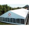 China High Strength Outdoor Temporary Storage Tent  Large Capacity Field Hospital Tent factory