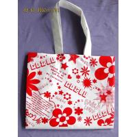 China Popular Small PP Shopping Bags with Flora Printed for Advertisement factory