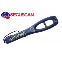 China 375mm ( L ) *75mm ( W ) * 35mm ( H ) Black Portable handheld body scanner for police security checking factory