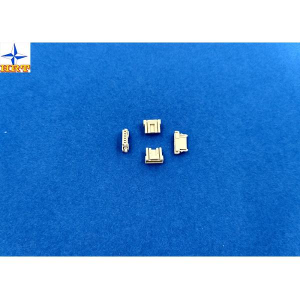 Quality Yellow PCB Connectors Wire To Board , 6 Pin Connector Single Row Housing for sale