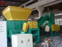 China Aluminum Castings Profiles plastic waste shredding machine / single shaft shredder factory