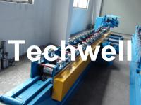 China 13 Forming Stations Roller Shutter Door Cold Roll Forming Machine With Manual Decoiler factory