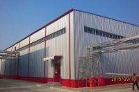 China Light Prefabricated Steel Structure Warehouse / Agricultural Building Construction factory