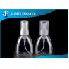 China White Eco - Friendly Foam Pump Bottle / Slant Shoulder Glass Plastic Soap Pump Bottles factory